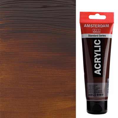 Talens Amsterdam akrilna boja, 120 ml - 409, burnt umber