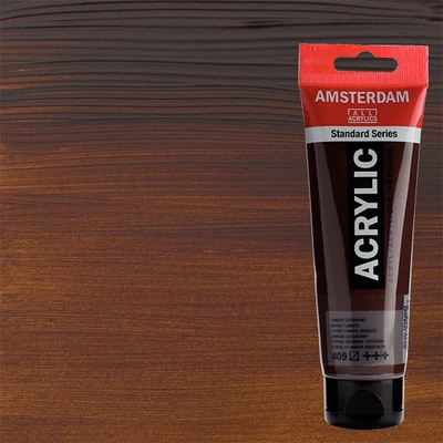 Talens Amsterdam akrilna boja, 120 ml - 409, burnt umber