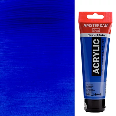 Talens Amsterdam akrilna boja, 120 ml - 504, ultramarine