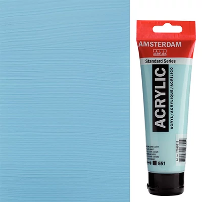 Talens Amsterdam akrilna boja, 120 ml - 551, sky blue light
