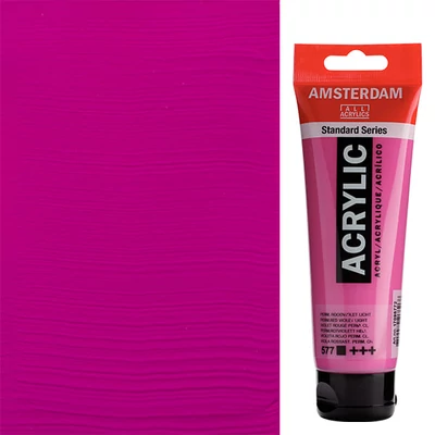 Talens Amsterdam akrilna boja, 120 ml - 577, permanent red violet light