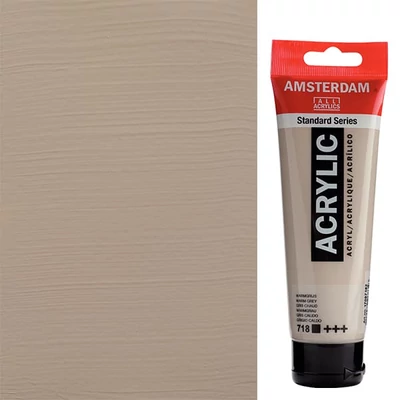 Talens Amsterdam akrilna boja, 120 ml - 718, warm grey