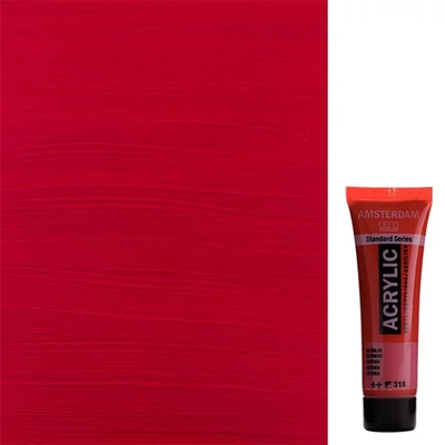 Talens Amsterdam akrilna boja, 20 ml - 318, carmine