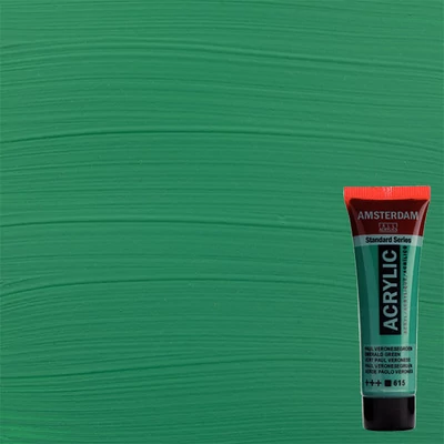 Talens Amsterdam akrilna boja, 20 ml - 615, emerald green