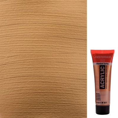 Talens Amsterdam akrilna boja, 20 ml - 811, bronze