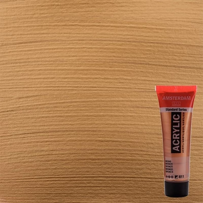 Talens Amsterdam akrilna boja, 20 ml - 811, bronze