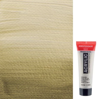 Talens Amsterdam akrilna boja, 20 ml - 818, pearl yellow