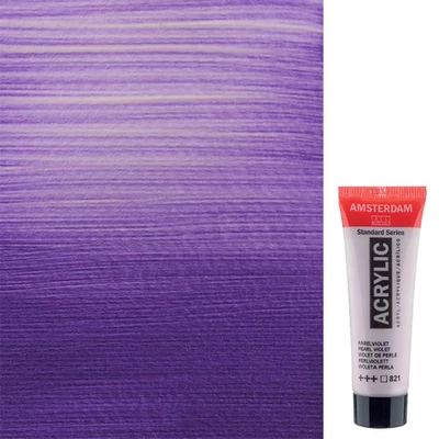 Talens Amsterdam akrilna boja, 20 ml - 821, pearl violet