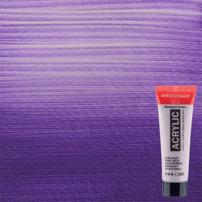 Talens Amsterdam akrilna boja, 20 ml - 821, pearl violet