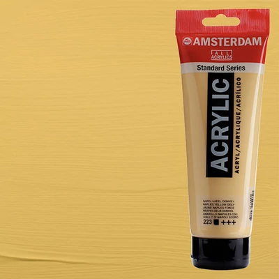 Talens Amsterdam akrilna boja, 250 ml - 223, naples yellow deep