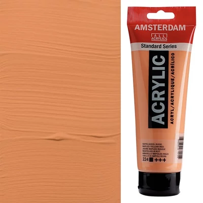Talens Amsterdam akrilna boja, 250 ml - 224, naples yellow red