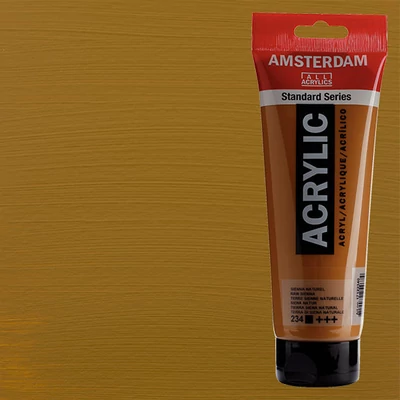 Talens Amsterdam akrilna boja, 250 ml - 234, raw sienna