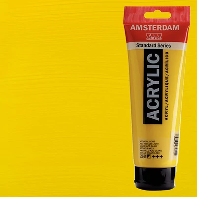 Talens Amsterdam akrilna boja, 250 ml - 268, azo yellow light
