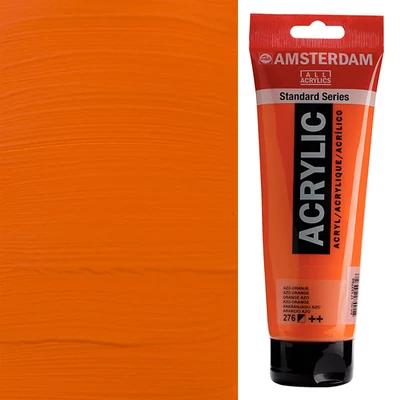 Talens Amsterdam akrilna boja, 250 ml - 276, azo orange