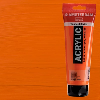 Talens Amsterdam akrilna boja, 250 ml - 276, azo orange