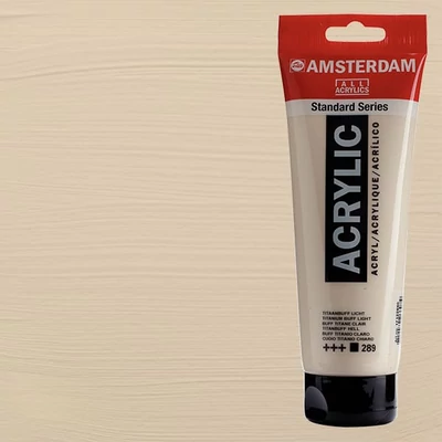 Talens Amsterdam akrilna boja, 250 ml - 289, titanium buff light