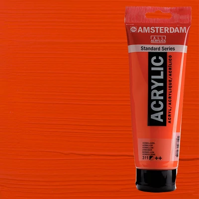 Talens Amsterdam akrilna boja, 250 ml - 311, vermilion