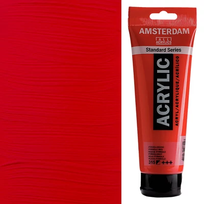 Talens Amsterdam akrilna boja, 250 ml - 315, pyrrole red