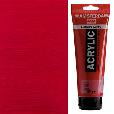 Talens Amsterdam akrilna boja, 250 ml - 318, carmine