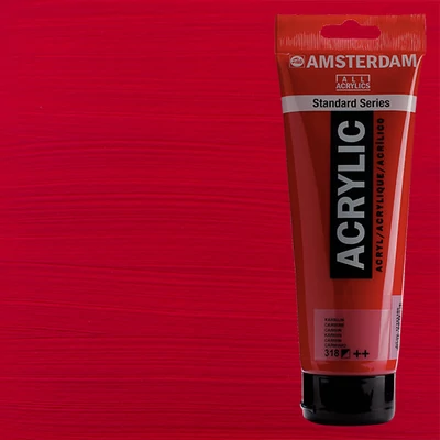 Talens Amsterdam akrilna boja, 250 ml - 318, carmine