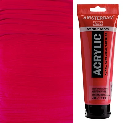 Talens Amsterdam akrilna boja, 250 ml - 348, permanent red purple