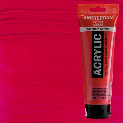 Talens Amsterdam akrilna boja, 250 ml - 348, permanent red purple