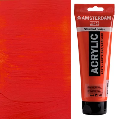 Talens Amsterdam akrilna boja, 250 ml - 398, naphthol red light