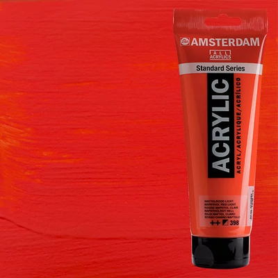 Talens Amsterdam akrilna boja, 250 ml - 398, naphthol red light
