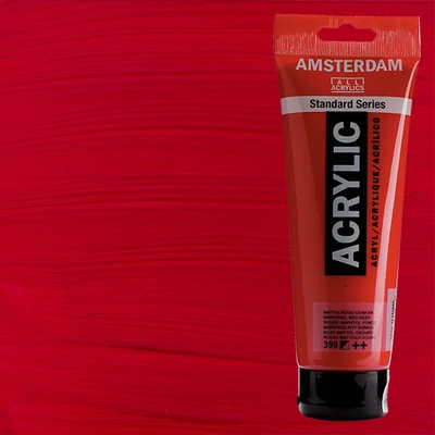 Talens Amsterdam akrilna boja, 250 ml - 399, naphthol red deep