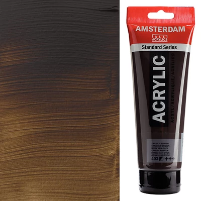 Talens Amsterdam akrilna boja, 250 ml - 403, vandyke brown