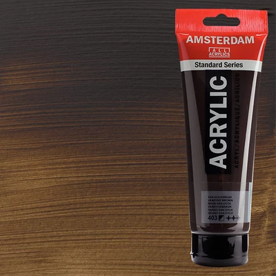 Talens Amsterdam akrilna boja, 250 ml - 403, vandyke brown