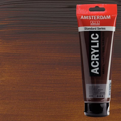 Talens Amsterdam akrilna boja, 250 ml - 409, burnt umber