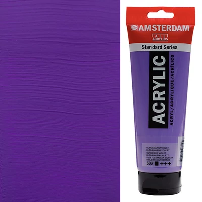 Talens Amsterdam akrilna boja, 250 ml - 507, ultramarine violet
