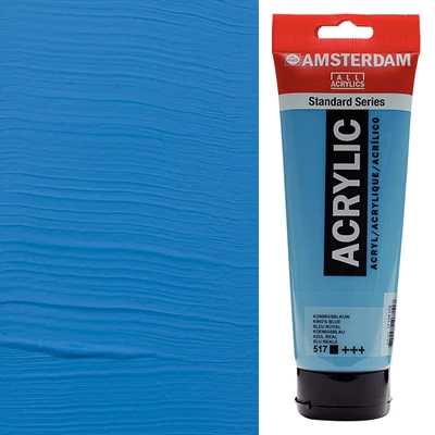 Talens Amsterdam akrilna boja, 250 ml - 517, king's blue