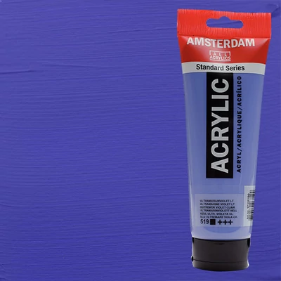 Talens Amsterdam akrilna boja, 250 ml - 519, ultramarine violet light