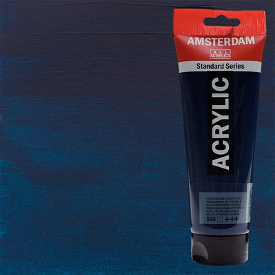 Talens Amsterdam akrilna boja, 250 ml - 566, prussian blue (phthalo)