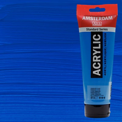 Talens Amsterdam akrilna boja, 250 ml - 572, primary cyan
