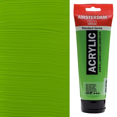 Talens Amsterdam akrilna boja, 250 ml - 605, brilliant green