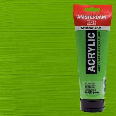 Talens Amsterdam akrilna boja, 250 ml - 605, brilliant green