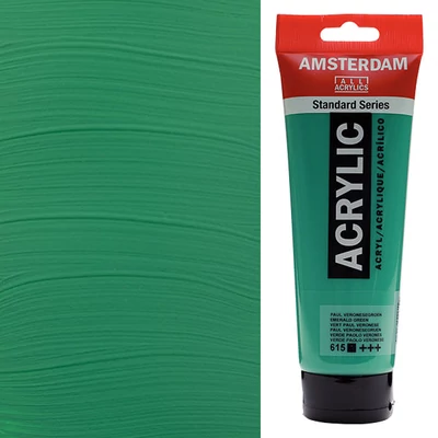 Talens Amsterdam akrilna boja, 250 ml - 615, emerald green