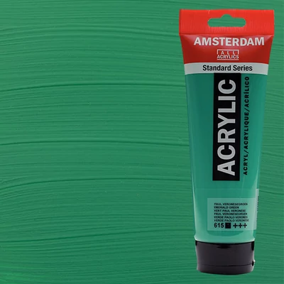 Talens Amsterdam akrilna boja, 250 ml - 615, emerald green