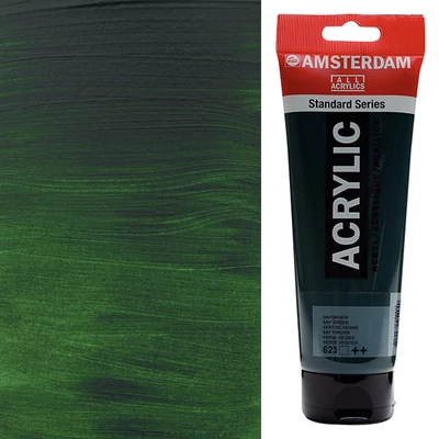 Talens Amsterdam akrilna boja, 250 ml - 623, sap green