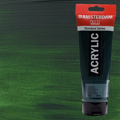 Talens Amsterdam akrilna boja, 250 ml - 623, sap green