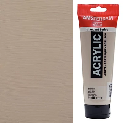 Talens Amsterdam akrilna boja, 250 ml - 718, warm grey