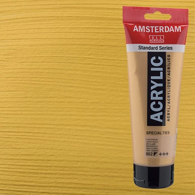 Talens Amsterdam akrilna boja, 250 ml - 802, light gold
