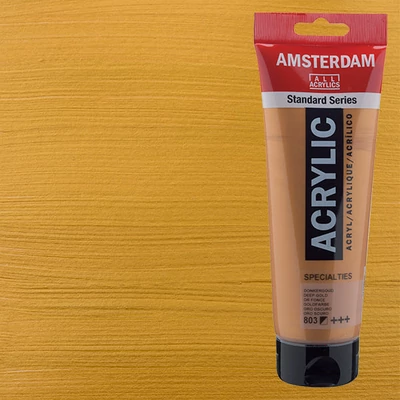 Talens Amsterdam akrilna boja, 250 ml - 803, deep gold