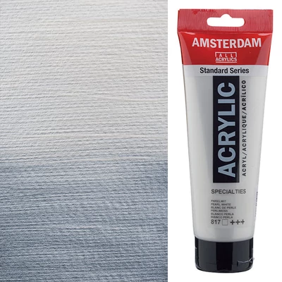 Talens Amsterdam akrilna boja, 250 ml - 817, pearl white