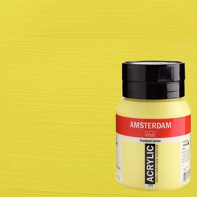 Talens Amsterdam akrilna boja, 500 ml - 274, nickel titanium yellow