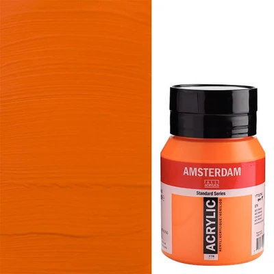 Talens Amsterdam akrilna boja, 500 ml - 276, azo orange