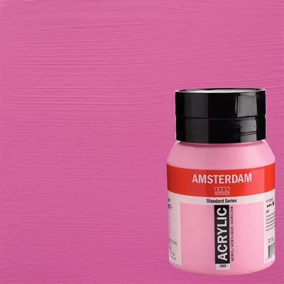 Talens Amsterdam akrilna boja, 500 ml - 385, quinacridone rose light
